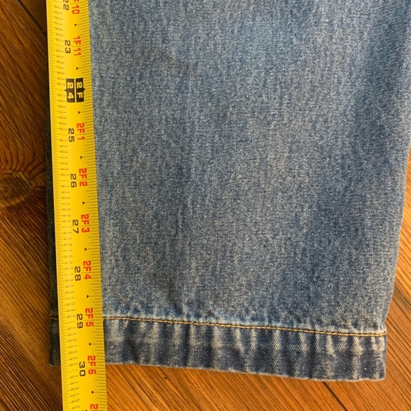 Vintage 1980’s Westport Denim High Waisted Mom Jeans Pleated Front Size 14 RARE - Picture 7 of 11